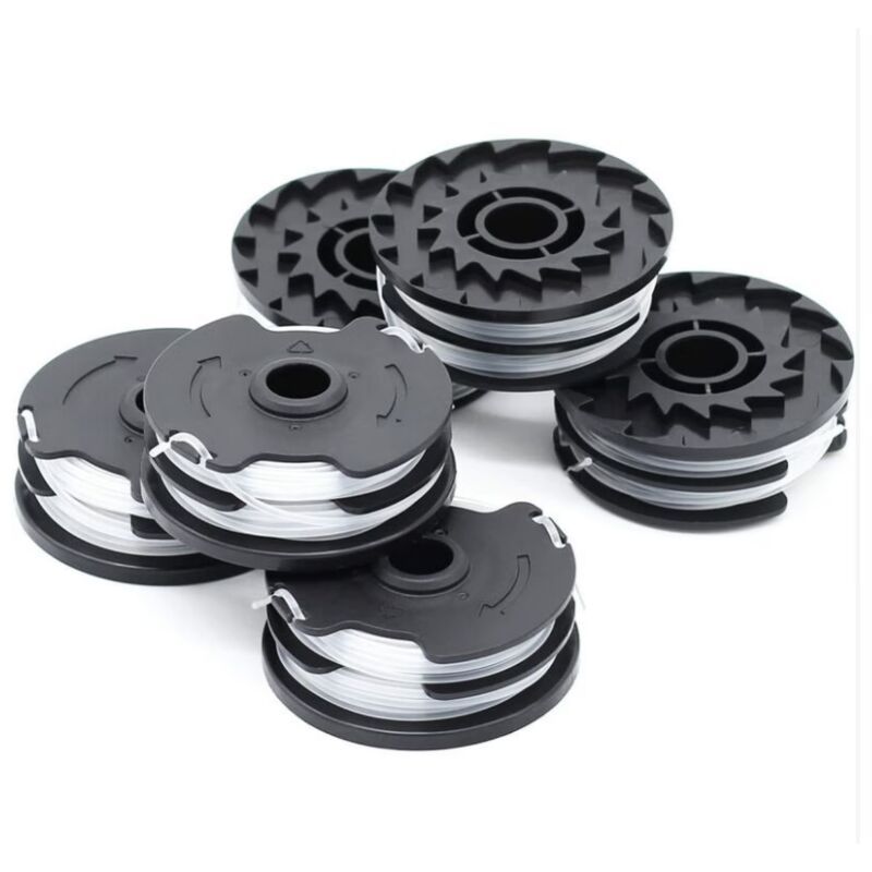 6 Pack Replacement Line Spool Compatible with LIDL Parkside PRTA 20 Li A1 B2 C3 PRT 550 A1 A3 PRT 300 A1, 2 x 4 m, 1.6 mm