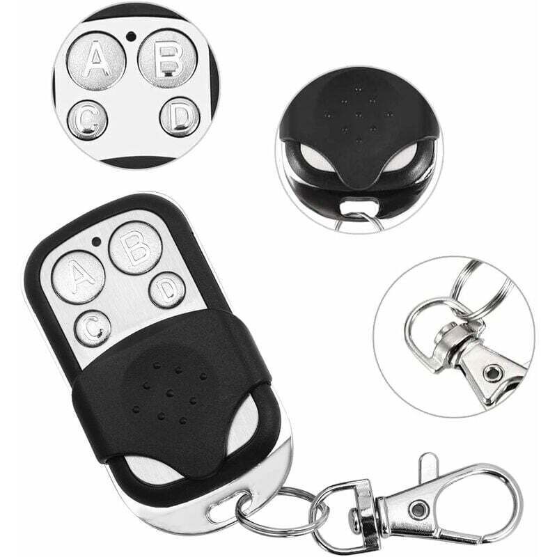 4 Pack Universal Electric Garage Door Remote Control, 433 MHz