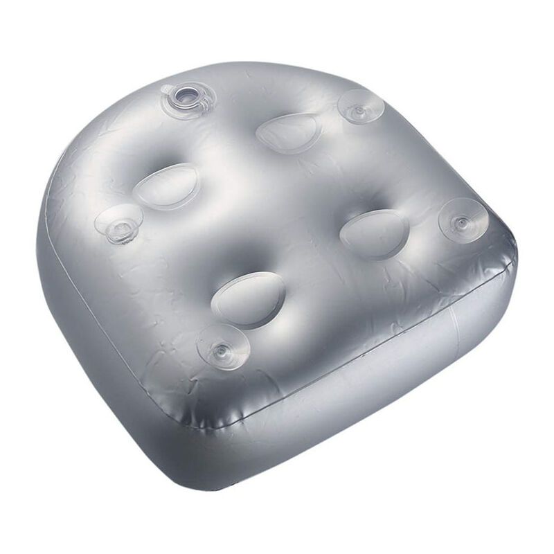 Inflatable Spa Cushion with 4 Suction Cups for Spas and Swimming Pools