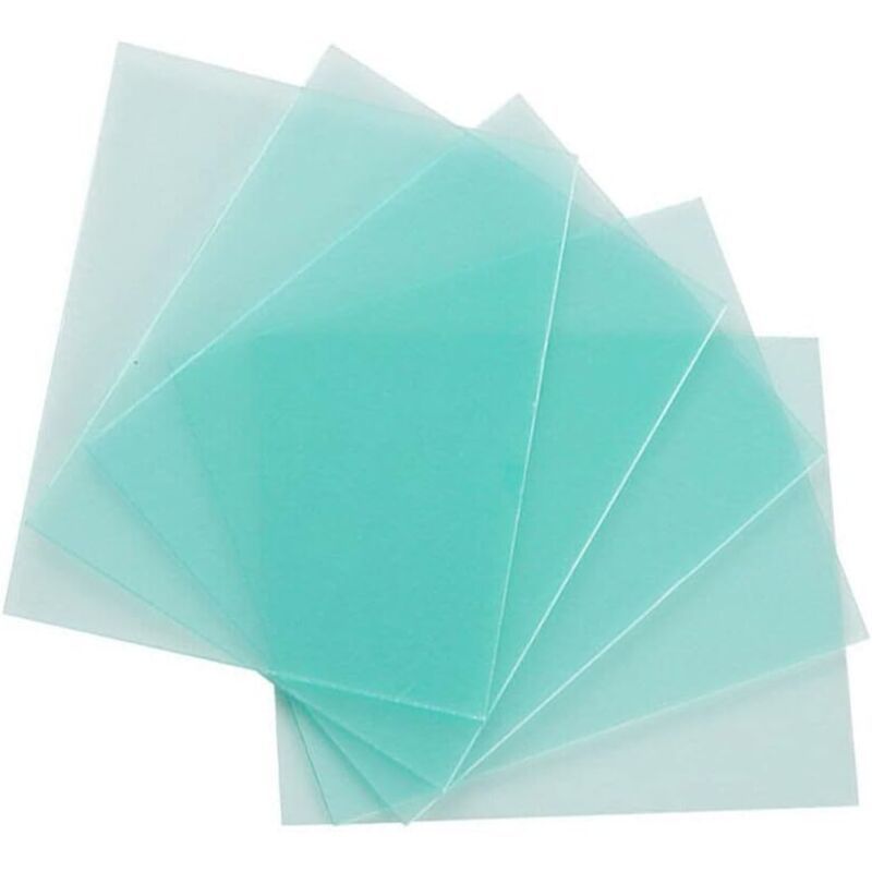 10 Pack Welding Helmet Replacement Lenses for Industrial Welding, 10 x 115 x 90 mm