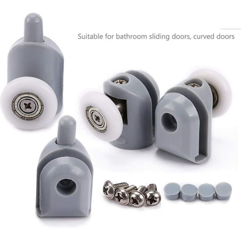 8 Pack Shower Door Roller Caster Wheel, 23 mm