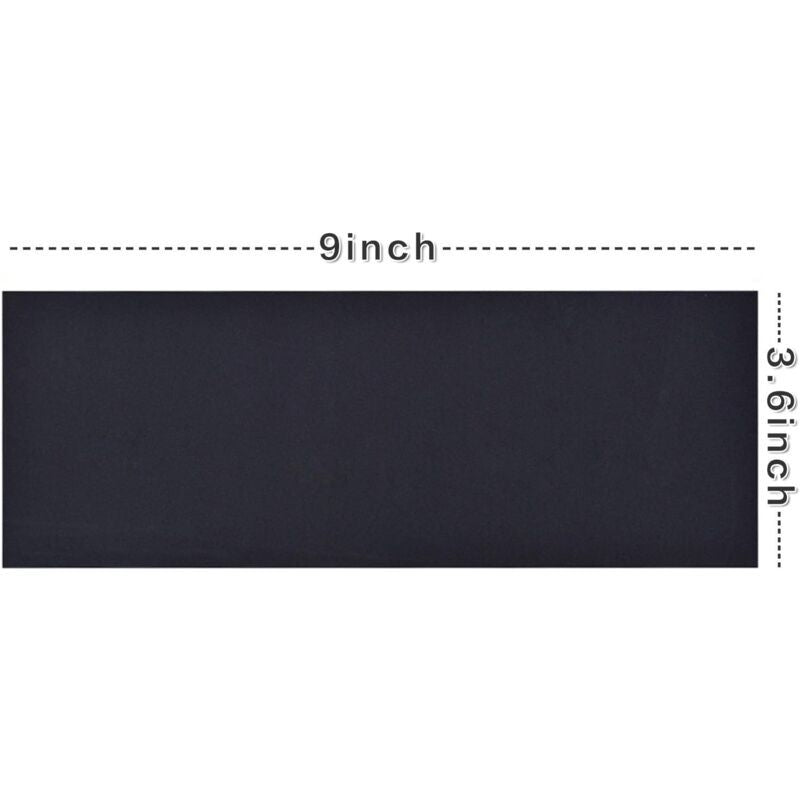 10 Pcs Wet Dry 1000 Grit Sandpaper Abrasive Sheets, 9 x 3.6 inch