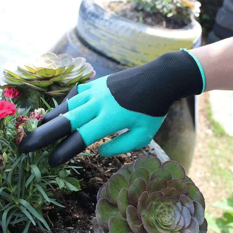 Gardening Gloves for Planting and Weeding, All-in-One Hand Protection Gloves