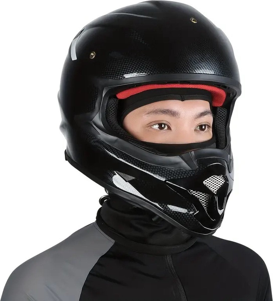 Multiuse Balaclava | Neck Warmer | Bivouac | Face Mask | Motorcycle Cap | Skiing | Snowboarding | Motorcycling | Grey