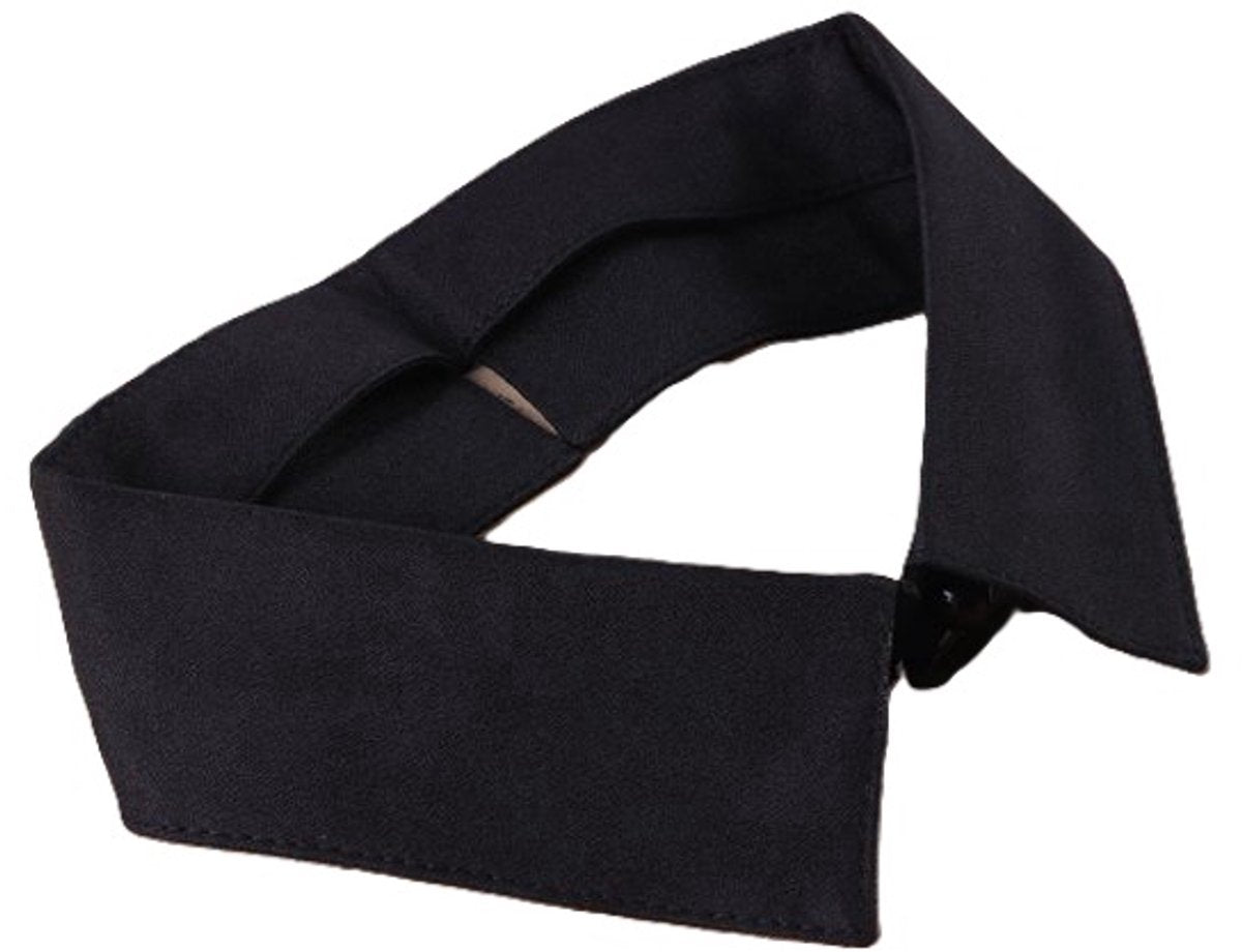 Detachable Collar | Pointed Collar | Pointed Collar | Blouse Collar | Faux Detachable Collar | Women's | Black