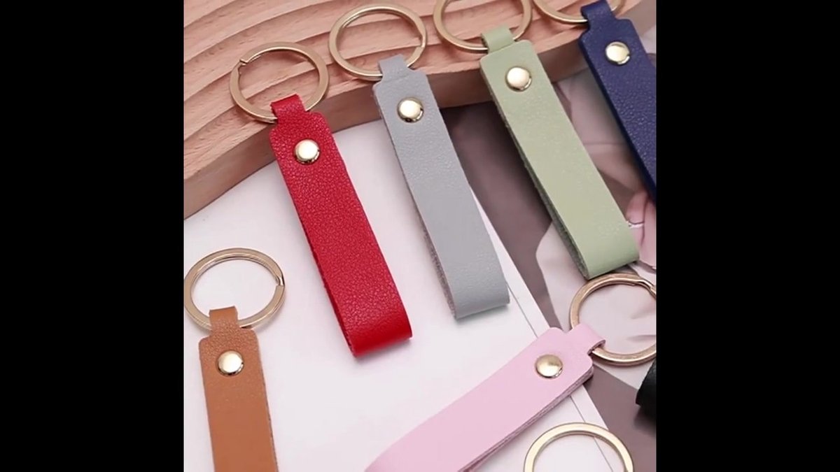 Keychain | Key Holder | PU Leather Keychain | Universal | Mint Green