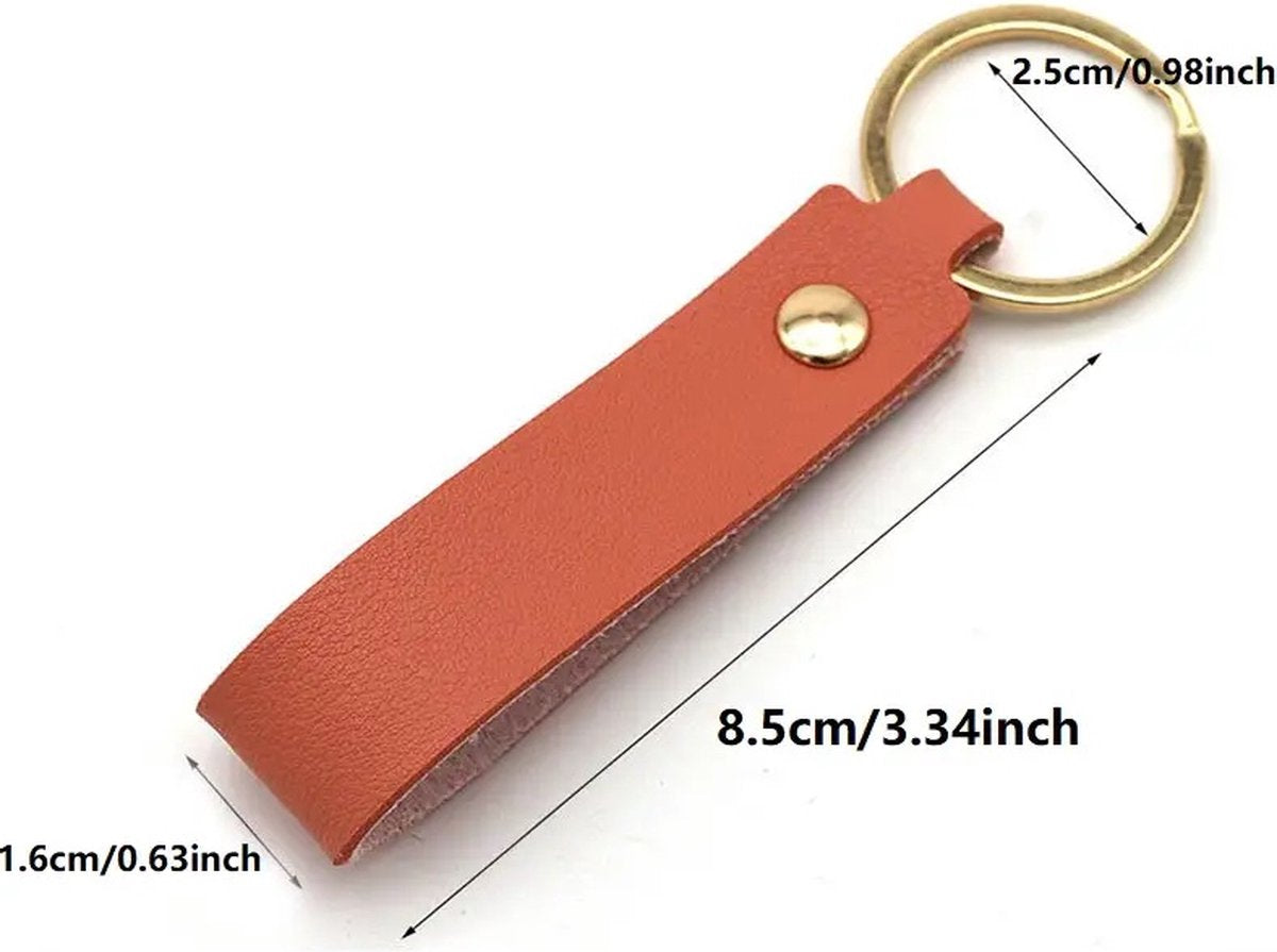 Keychain | Key Holder | PU Leather Keychain | Universal | Mint Green