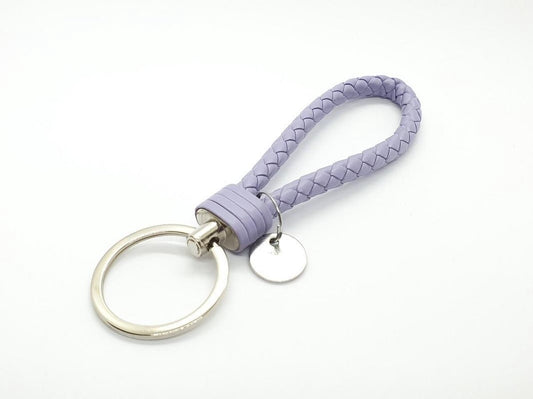 Keychain - Leather Light Purple