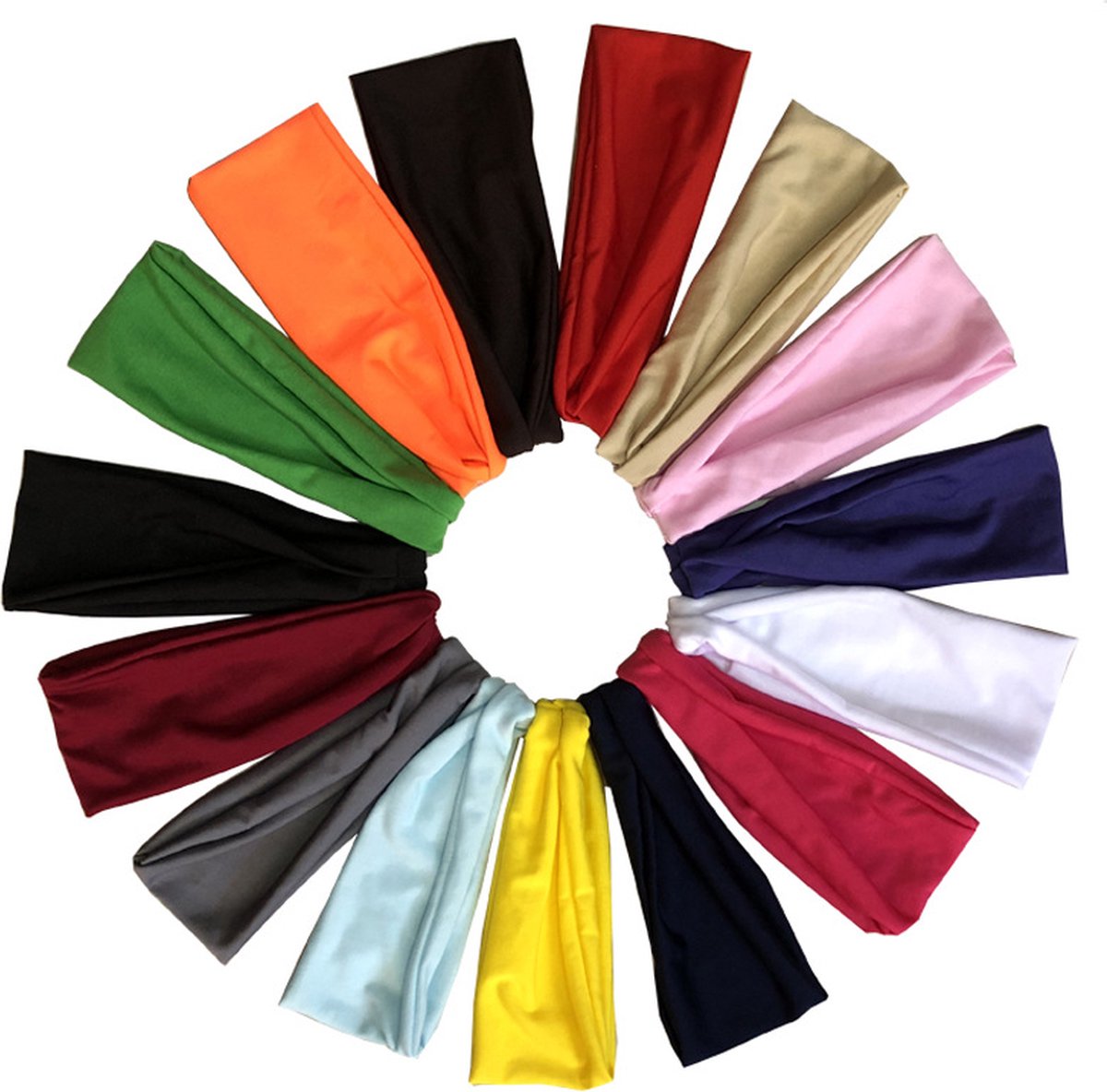 Luxury Elastic Headband | Sweatband | Hairband | Tiara | Sports Headband | Unisex | For Women and Men | Green