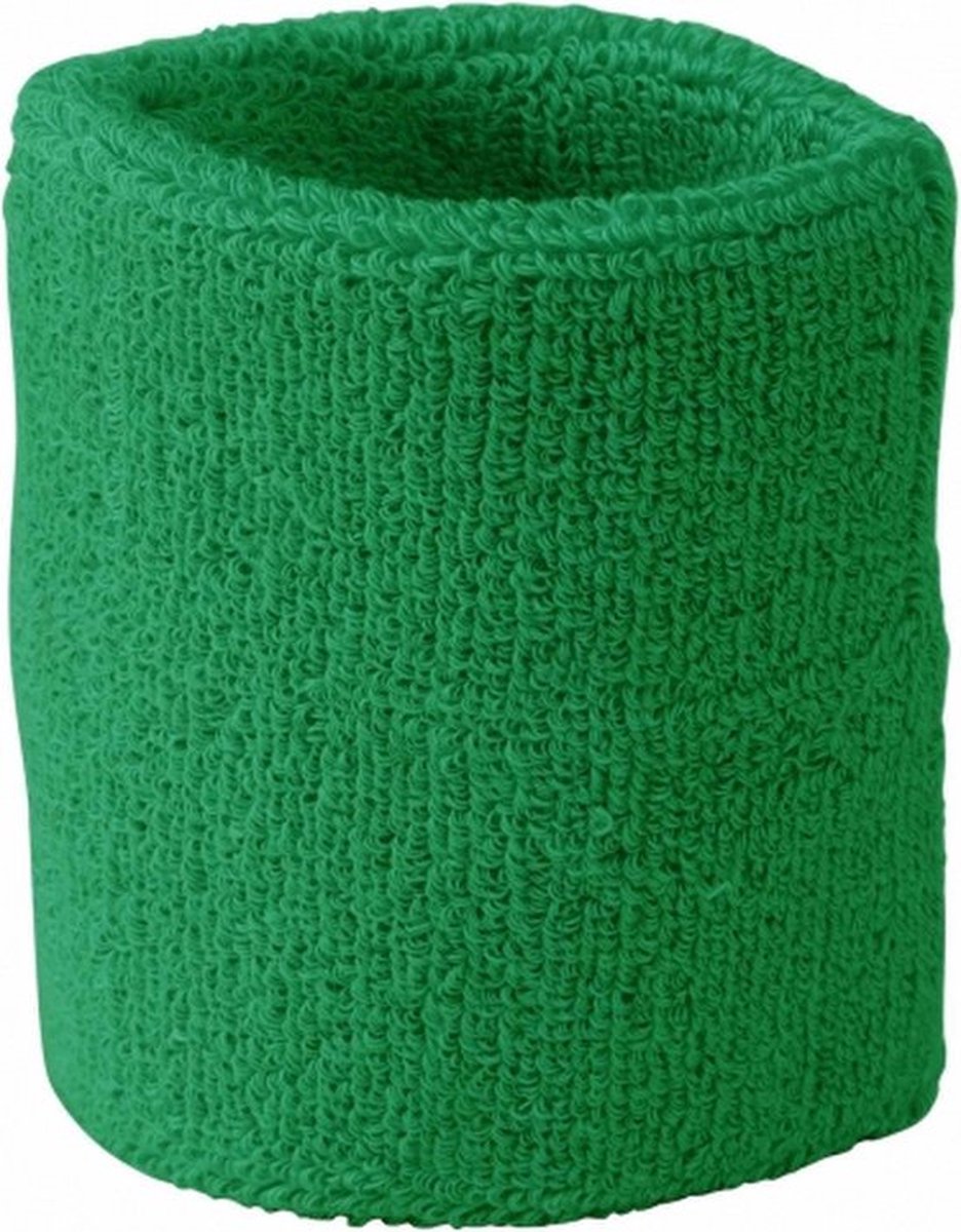 Wristband Set | Sweatband | Sweatbands | Wrist | Sports Bands | 2 Piece | Green