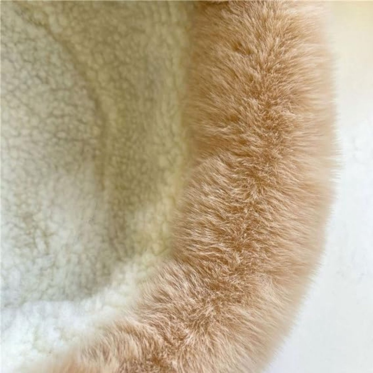 1 Women's Winter Hat - Cold Weather - Extreme Warmth and Wind Protection - Fleece-lined Interior - Wide Brim Design - Thick Insulated Material for Snow - Khaki