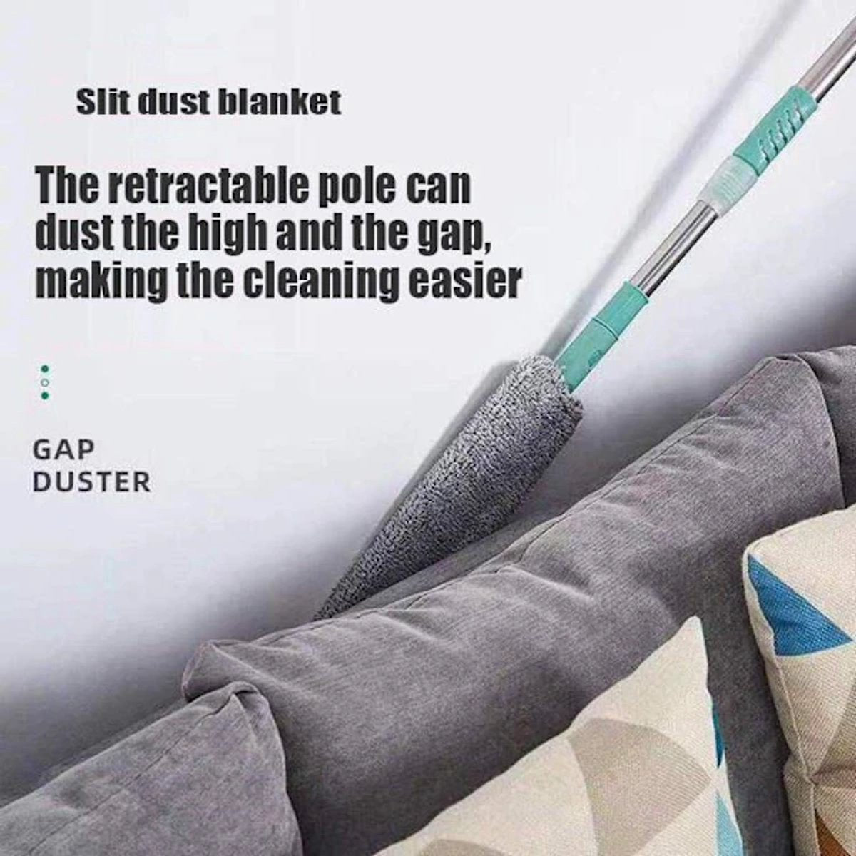 Underbed Dust Wiper – Extendable to 130cm, home use