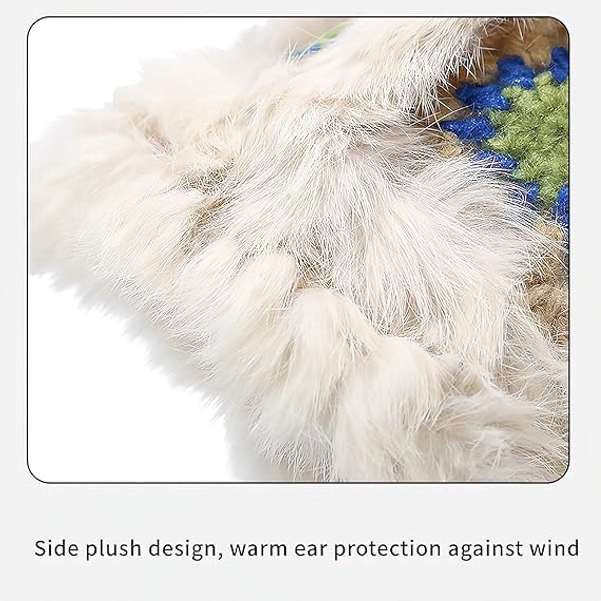 Soft plush fisherman's hat for winter - a cute and stylish warm sun hat for outdoors - suitable for ladies.