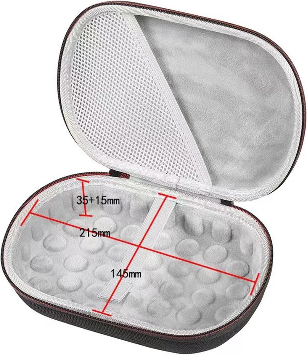 Headphone Case - Hard Protective Case - On-Ear/Over-Ear - For Most Brands/Bluetooth/HiFi/Wired Headphones/Gaming Headset - Headphone Case - Protective Case - Carrying Bag - Water Resistant - Shockproof - Earbud Storage Case - High Quality!