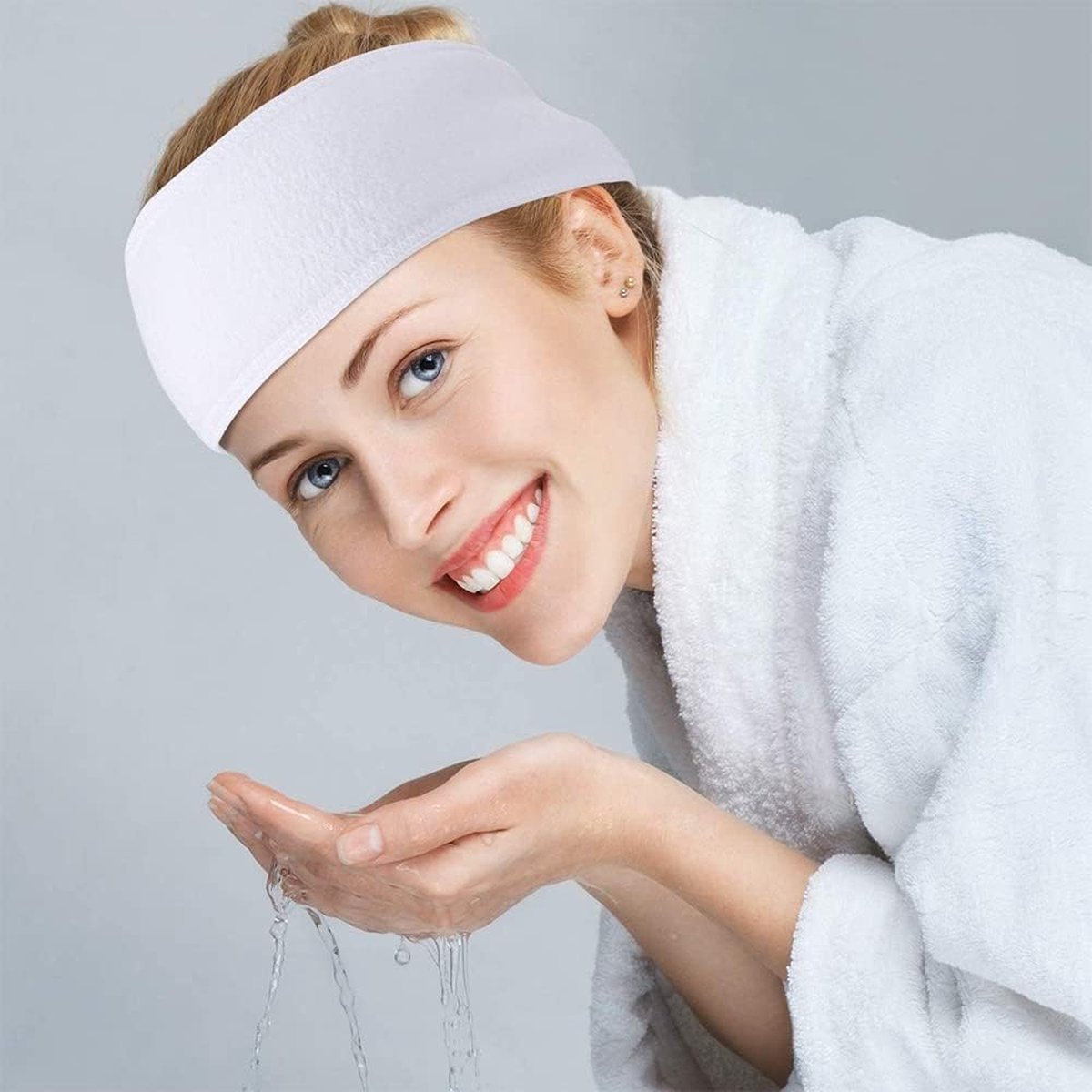 Headband - 10 Pieces - Sports Headband - Women's Headbands - Wide Headbands - Non-Slip - For Makeup, Facial Cleansing, Face Mask, Sports - Women and Men - Mix 10 Colors