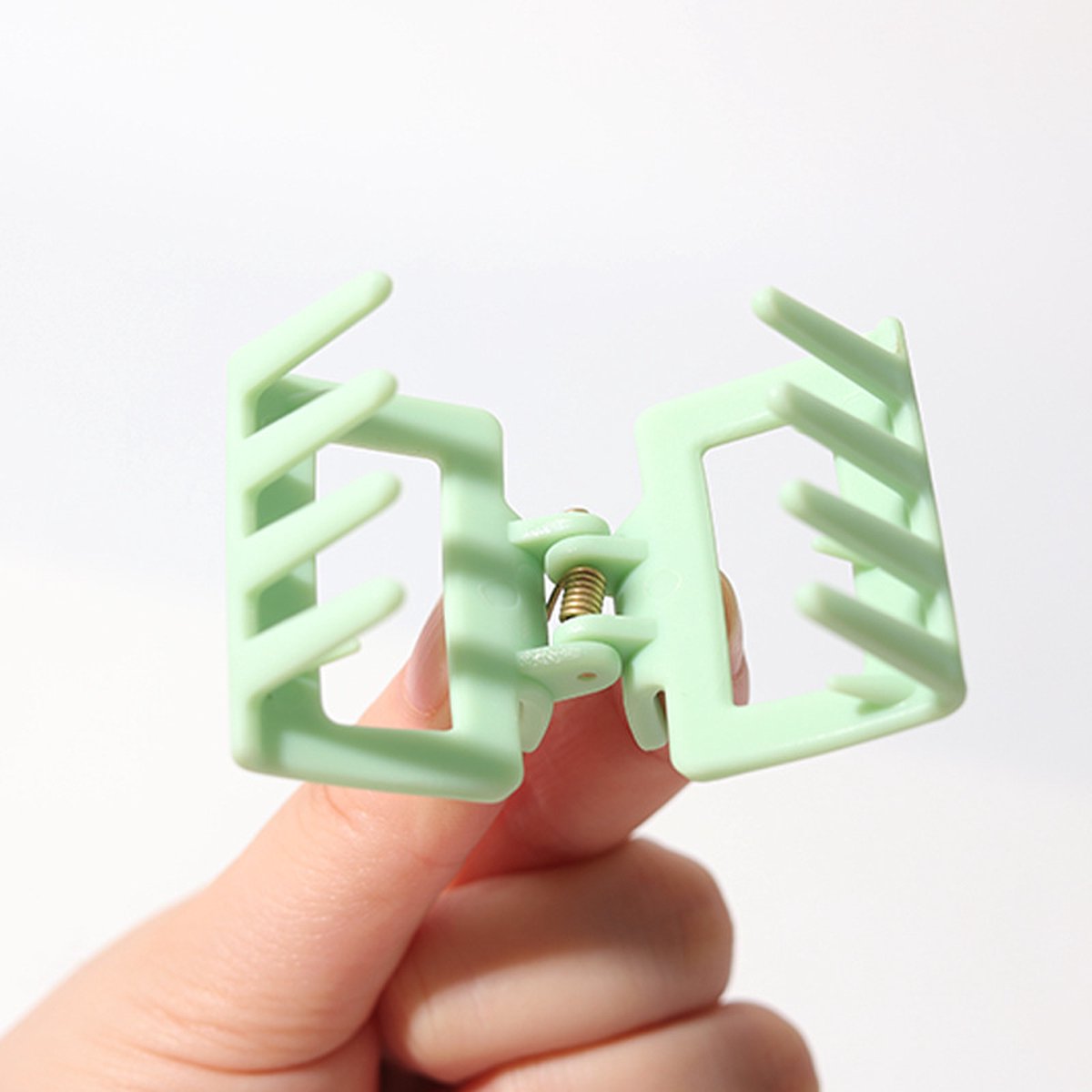 Hair Clips - Hair Clips - 4 Pieces - Hair Clip - Elegance & Refined - Anti-Tangle Hair Clips - Nude Colors - Matte - Square - Hair Claw - Hair Pin - Hair Clip for Women - Does Not Fall Off - Does Not Damage Hair - Gift for Woman