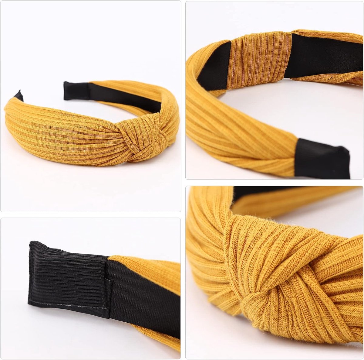 8-Pack Women's Headbands - Comfortable Head Wraps for Hair Accessories