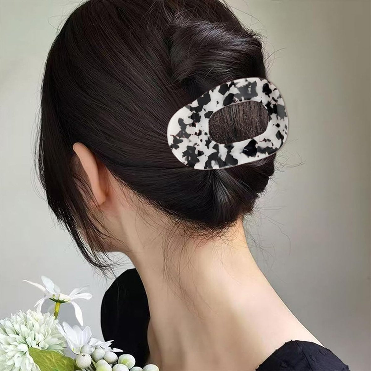 Hair Clips - 4 Pieces - Women - Flat - Hair Accessories - Hair Clip - 4 Colors - Hairpins - Clips - Leopard