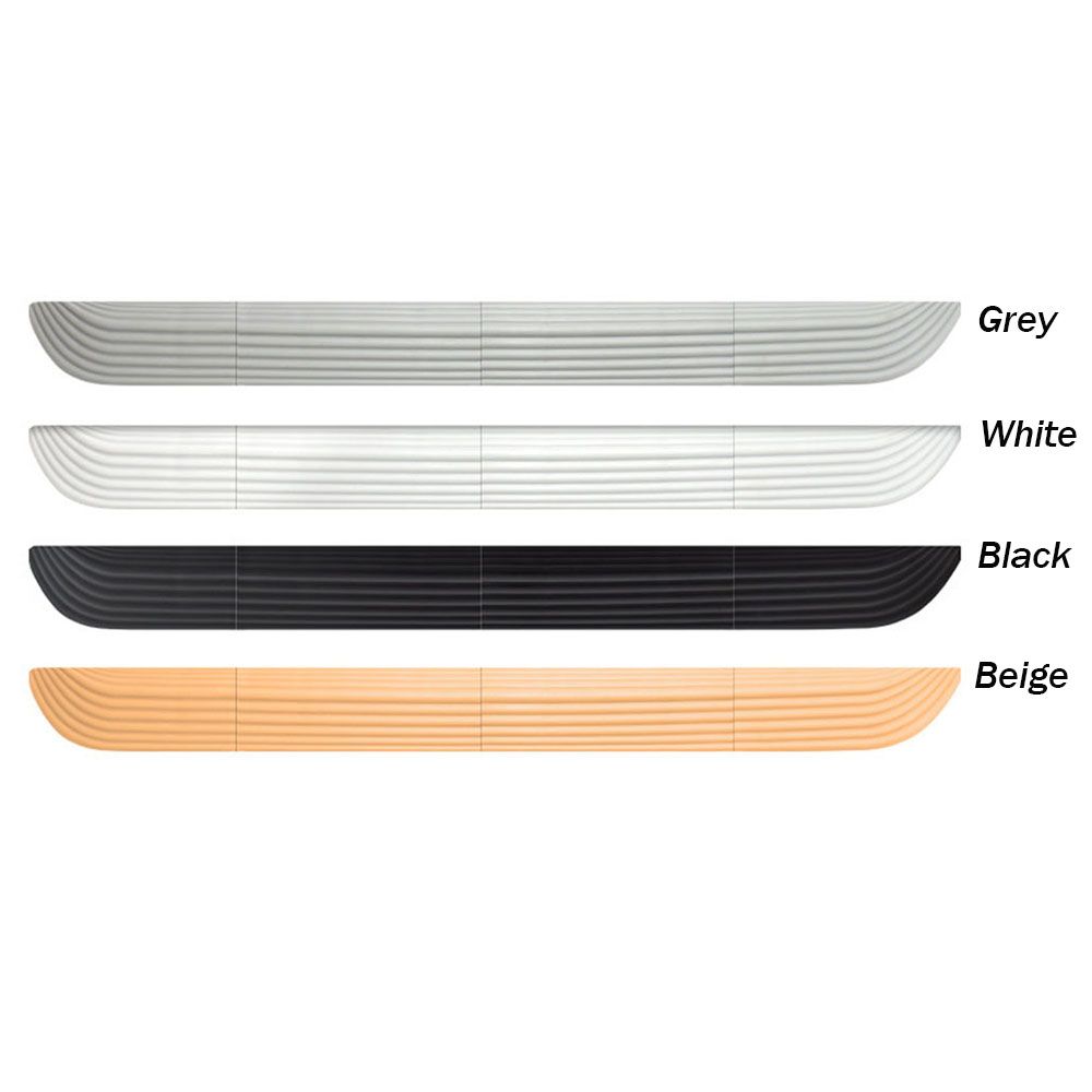 White Threshold Strip Compatible with Robot Vacuum Cleaner