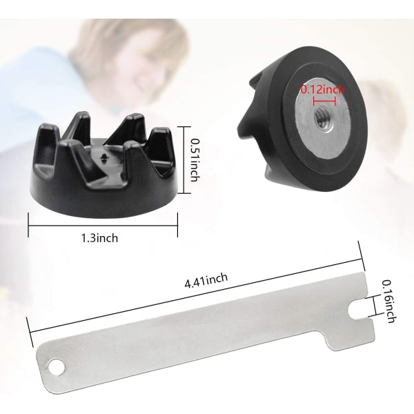 6 pcs Mixer Rubber Coupling Gear for Kitchenaid 9704230