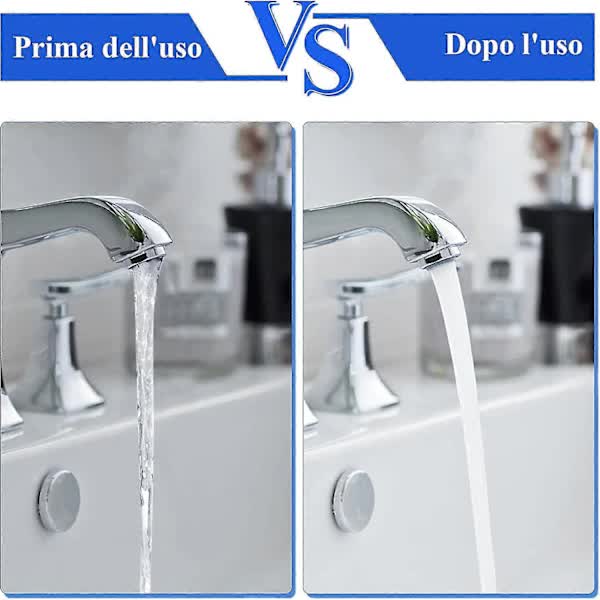 M18.5 Faucet Aerator 6 pcs Water Saving Aerator with Keys Compatible with Kitchen and Bathroom Sink Blue Plastic