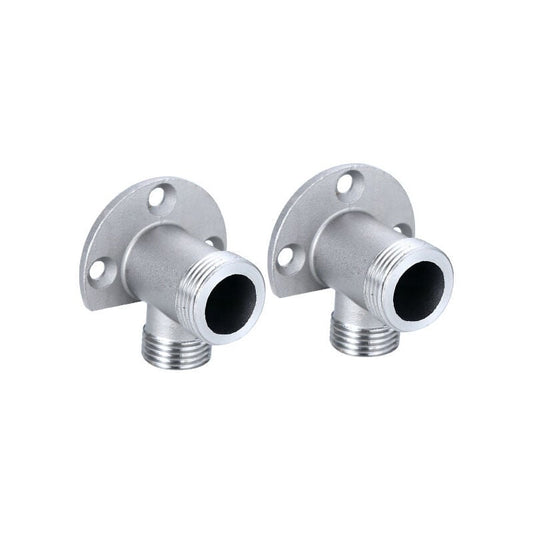 Outdoor Shower System Thermostatic Mixer Conversion Kit for Hose to Exposed Tap Surface Installation