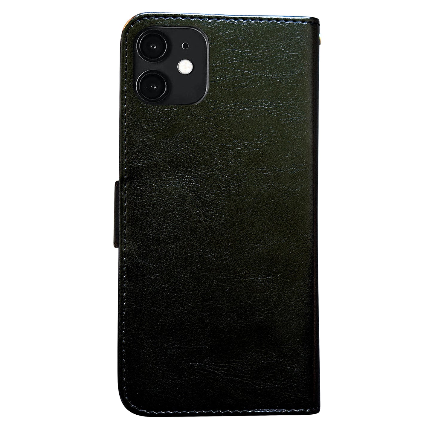 Leather Case for iPhone 12 Protection Brown