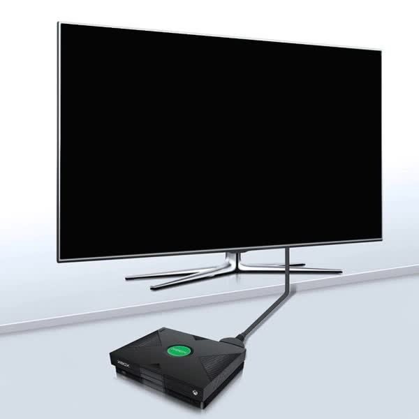 XBOX to HDMI Converter Audio Video Adapter Cable Compatible with PC Projector