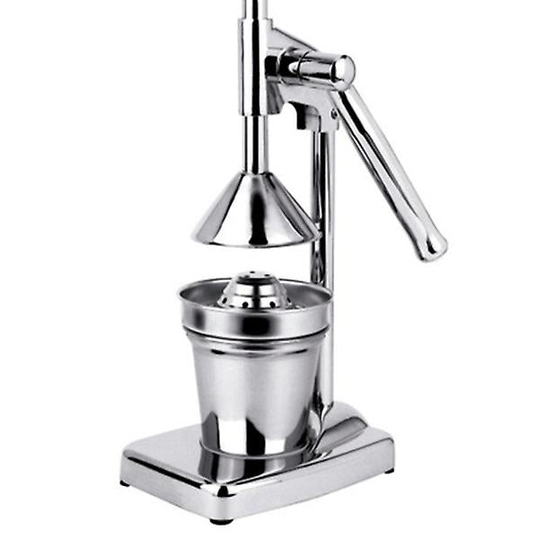 Stainless Steel Manual Press Fruit Squeezer Handheld Orange Lemon Maker Vegetable Juice Blender Cup