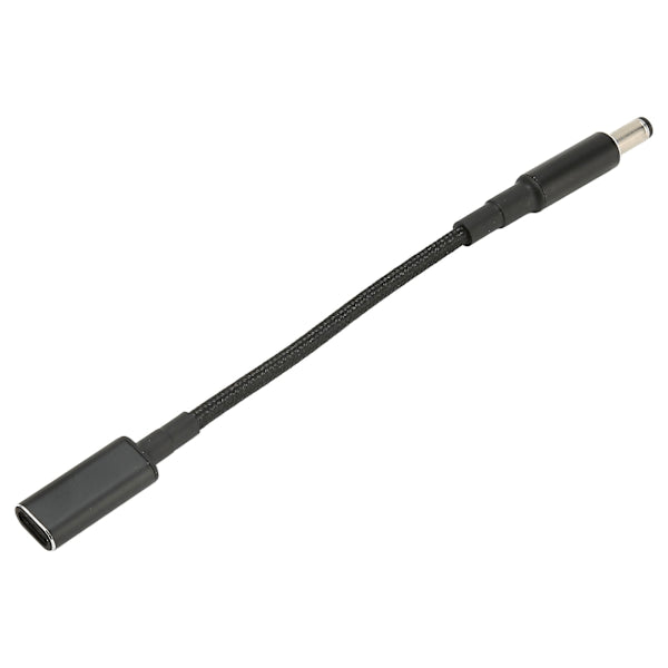USB Type C Female to 5.5x2.1mm Male Adapter Cable Double PD E Mark Chip Portable 100W USB Type C Adapter Cable