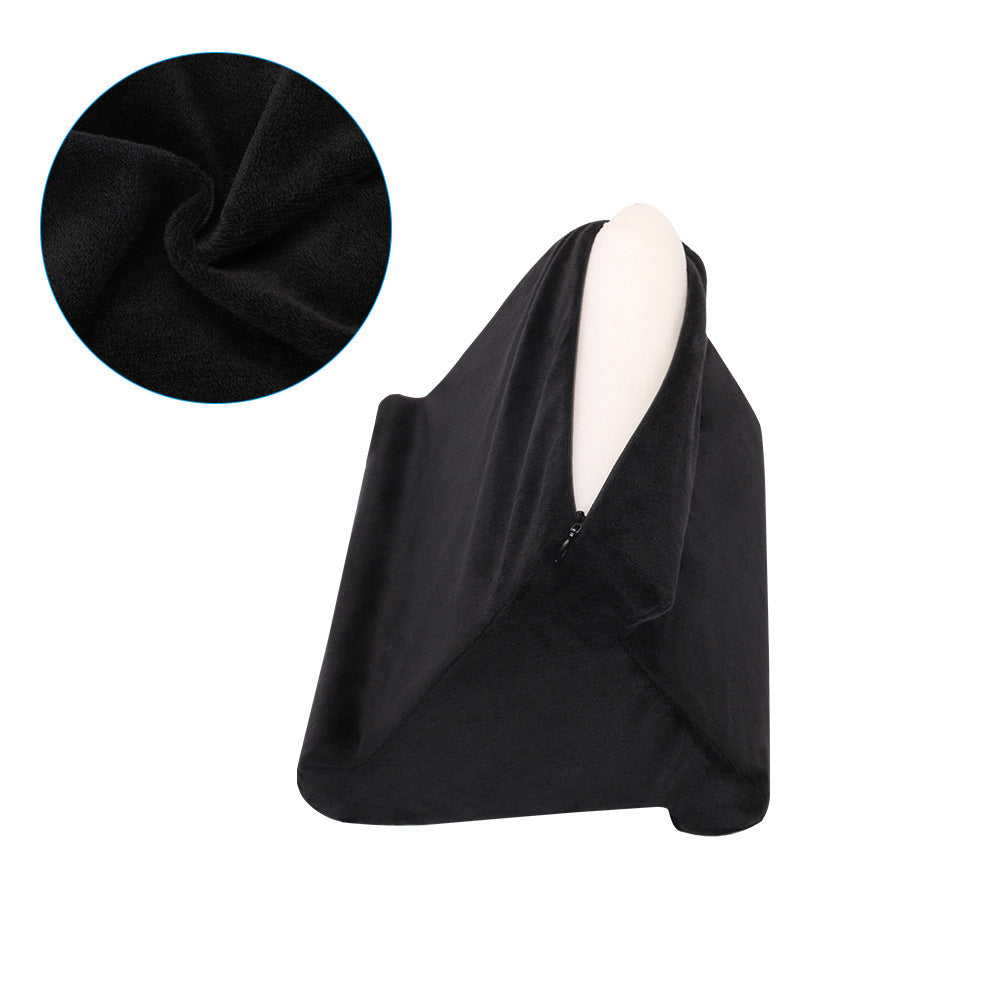 Tablet Pillow Holder Foldable Soft Pillow Tablet navy_yux navy