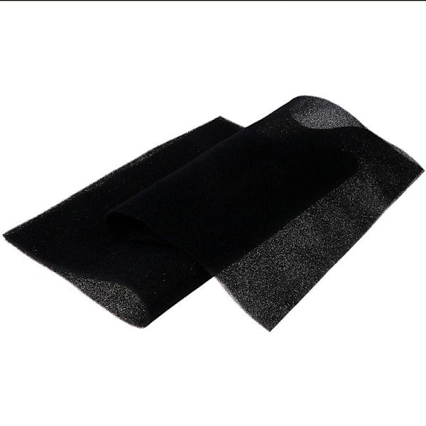 Universal Activated Carbon Filter 500x400x3mm Black for Kitchen Hoods