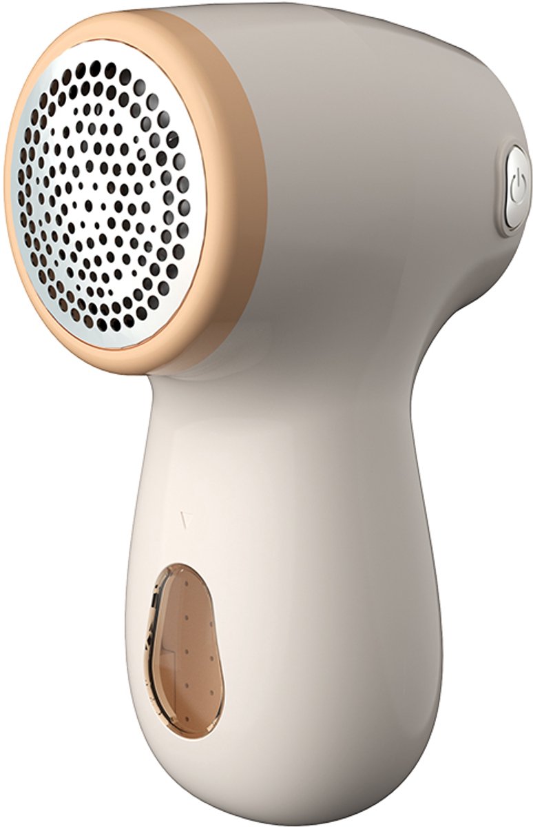 Rechargeable Lint Remover with Display - Lint Remover - Suction and Shave Function - Lint Remover - Type-C Charging - 3 Working Modes & 6-Blade System - Beige