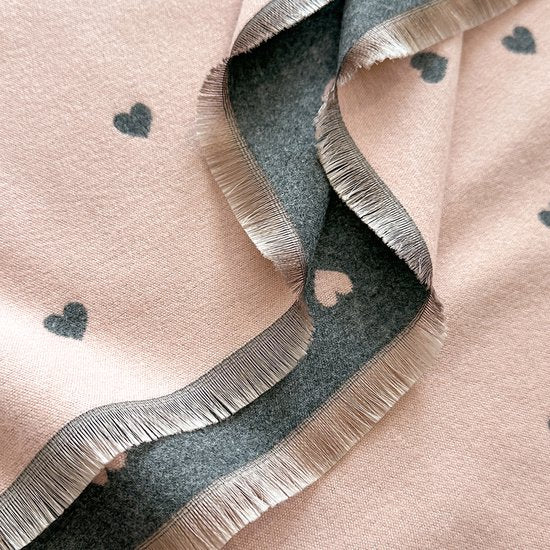 Women's scarf - Long scarf - Double-sided warm blanket - Suitable for spring, autumn and winter - 185*65cm - Red
