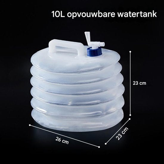 10 Liter Collapsible Water Bucket - Outdoor Picnic/Road Trip - Portable - Large Capacity Bucket - Collapsible Portable Bucket - Water Bucket