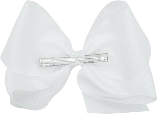 Hair Clips - 10 Pieces - Hair Clips with Bow - Solid Color Hair Clips with Bow - Hair Accessories - Suitable for loose hair, braided hair, parties, Christmas, etc.