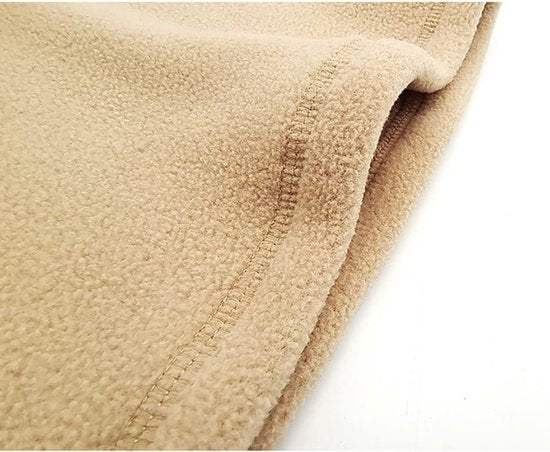 Winter Neck Warmer – Warm Ski Scarf and Face Covering against Cold and Wind – Comfortable and Thermal, Ideal for Skiing, Cycling and Outdoor Activities (Khaki)