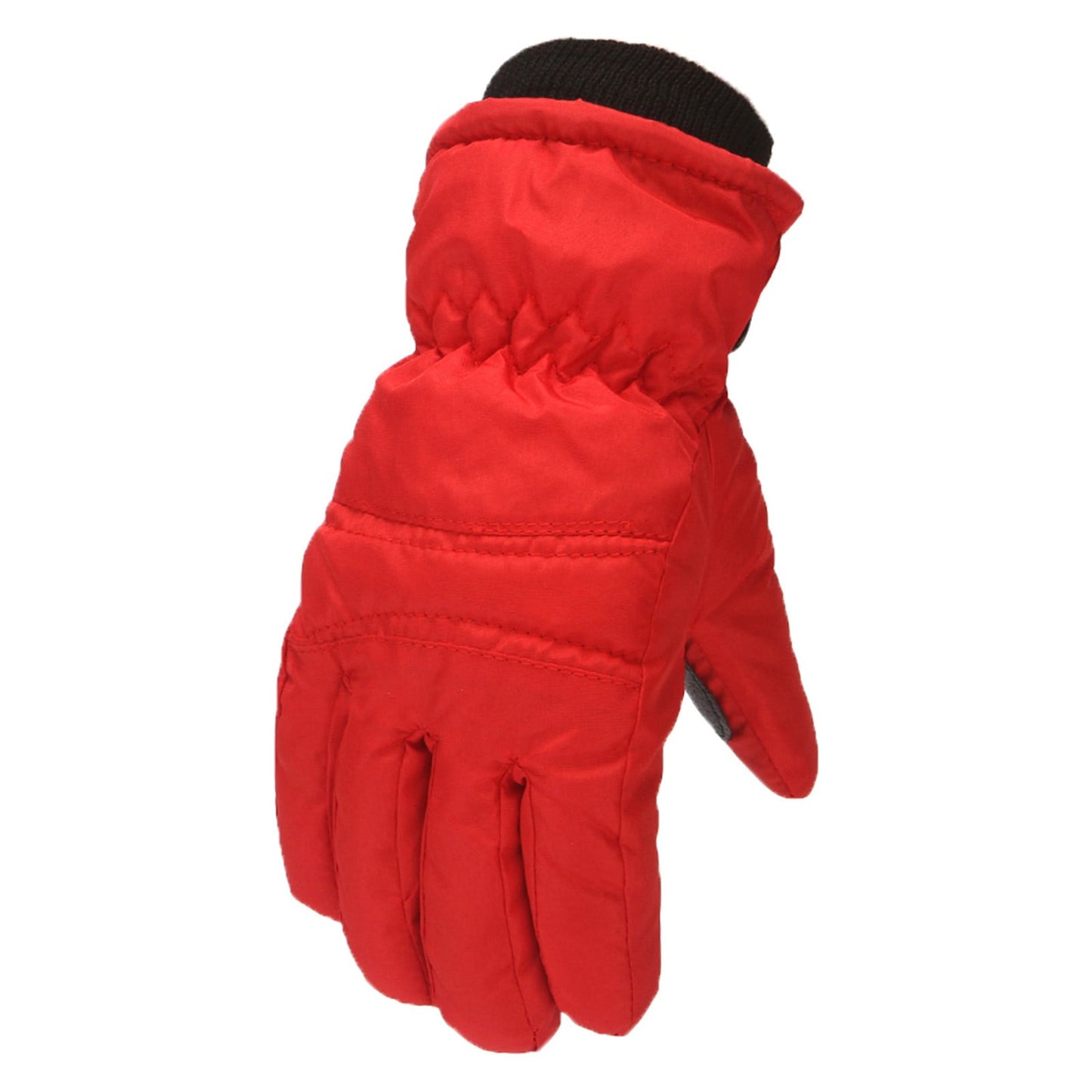 GXWEA Gloves For Kids Toddler Skis Kids Gloves Winter Gloves Thick Gloves Stretchy Warm Gloves Boys Girls 6-24 Months 7-12 Year AHA1 kids snow gloves Red