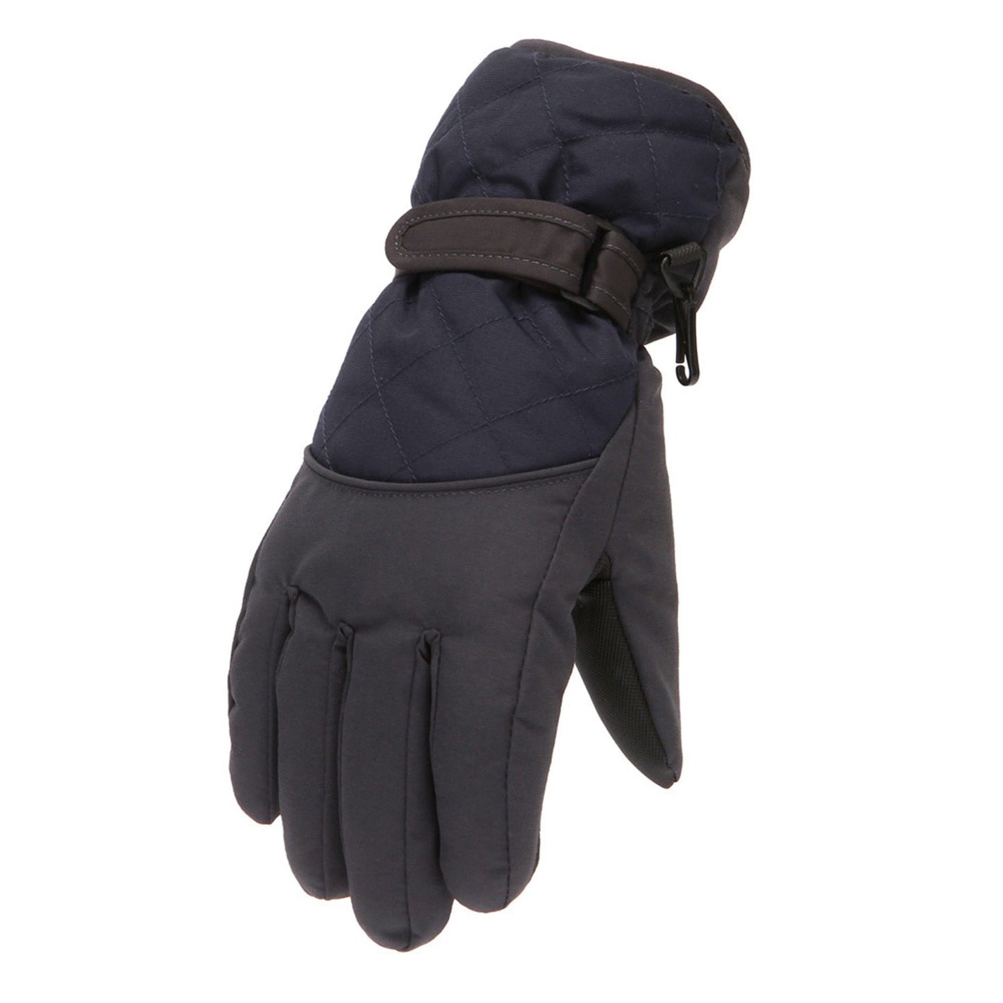 GXWEA Gloves For Kids Toddler Skis Kids Gloves Winter Gloves Thick Gloves Stretchy Warm Gloves Boys Girls 6-24 Months 10-16 Year AHA2 kids snow gloves Black