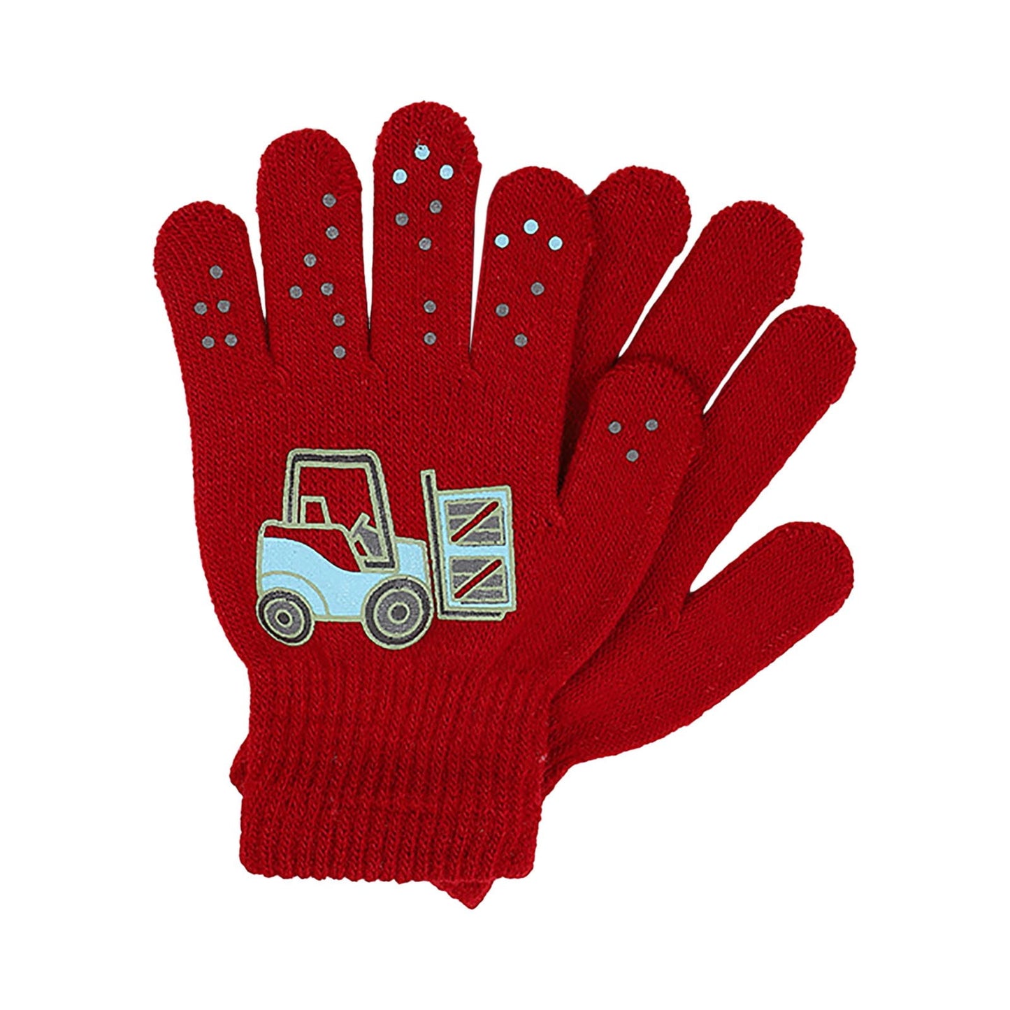 GXWEA Gloves For Kids Toddler Skis Kids Gloves Winter Gloves Thick Gloves Stretchy Warm Gloves Boys Girls 6-24 Months 5-12 years AHA4 kids snow gloves Red
