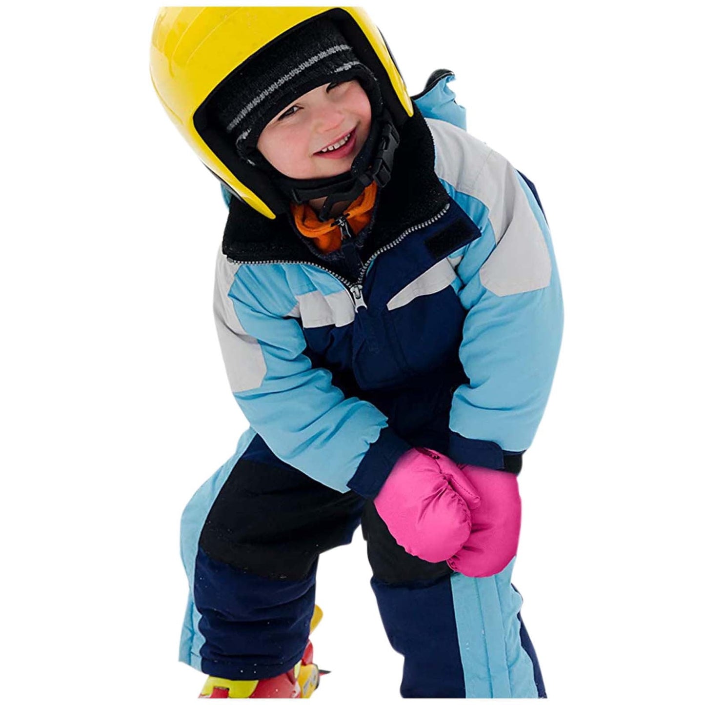 GXWEA Gloves For Kids Toddler Skis Kids Gloves Winter Gloves Thick Gloves Stretchy Warm Gloves Boys Girls 6-24 Months One Size color-1