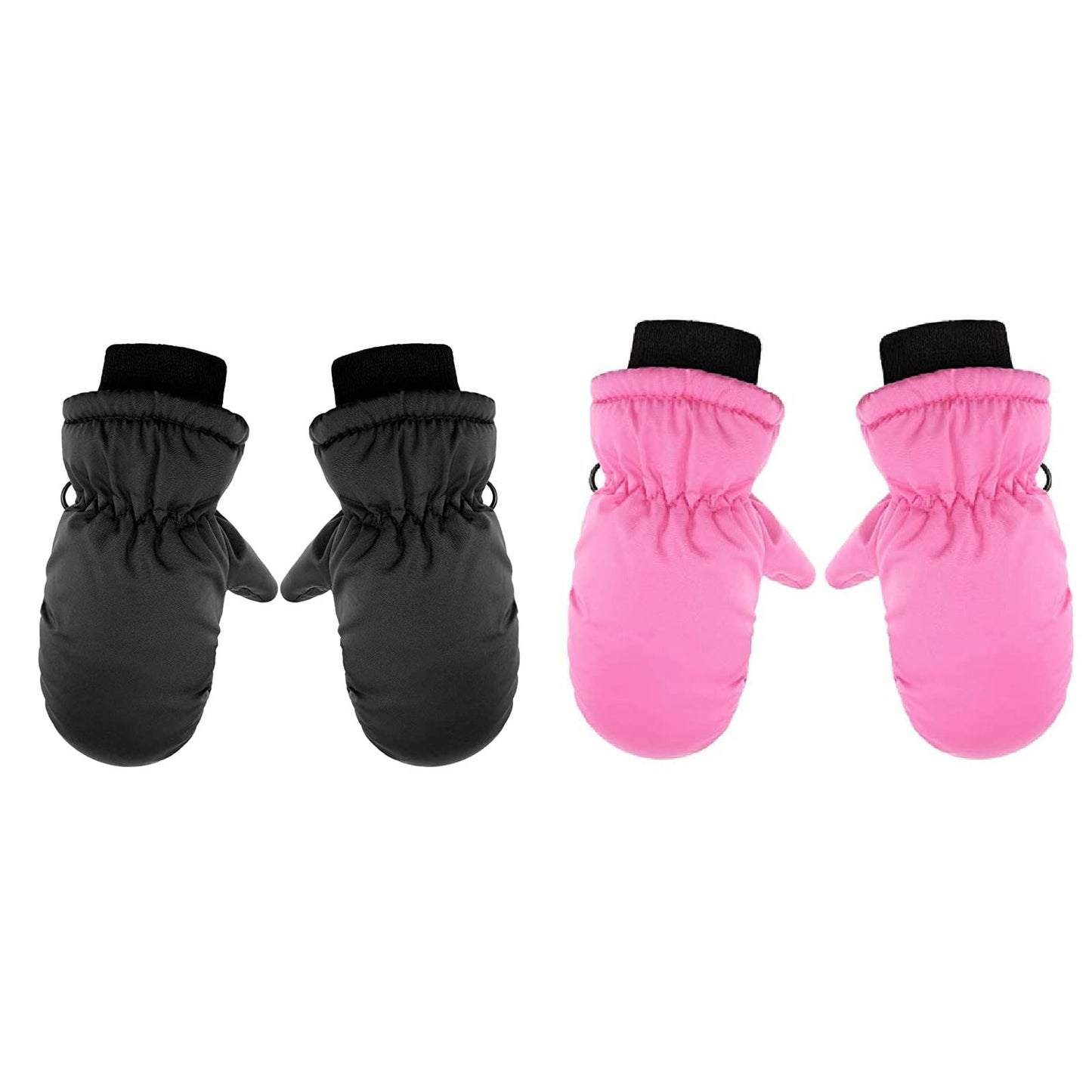 GXWEA Gloves For Kids Toddler Skis Kids Gloves Winter Gloves Thick Gloves Stretchy Warm Gloves Boys Girls 6-24 Months One Size color-4