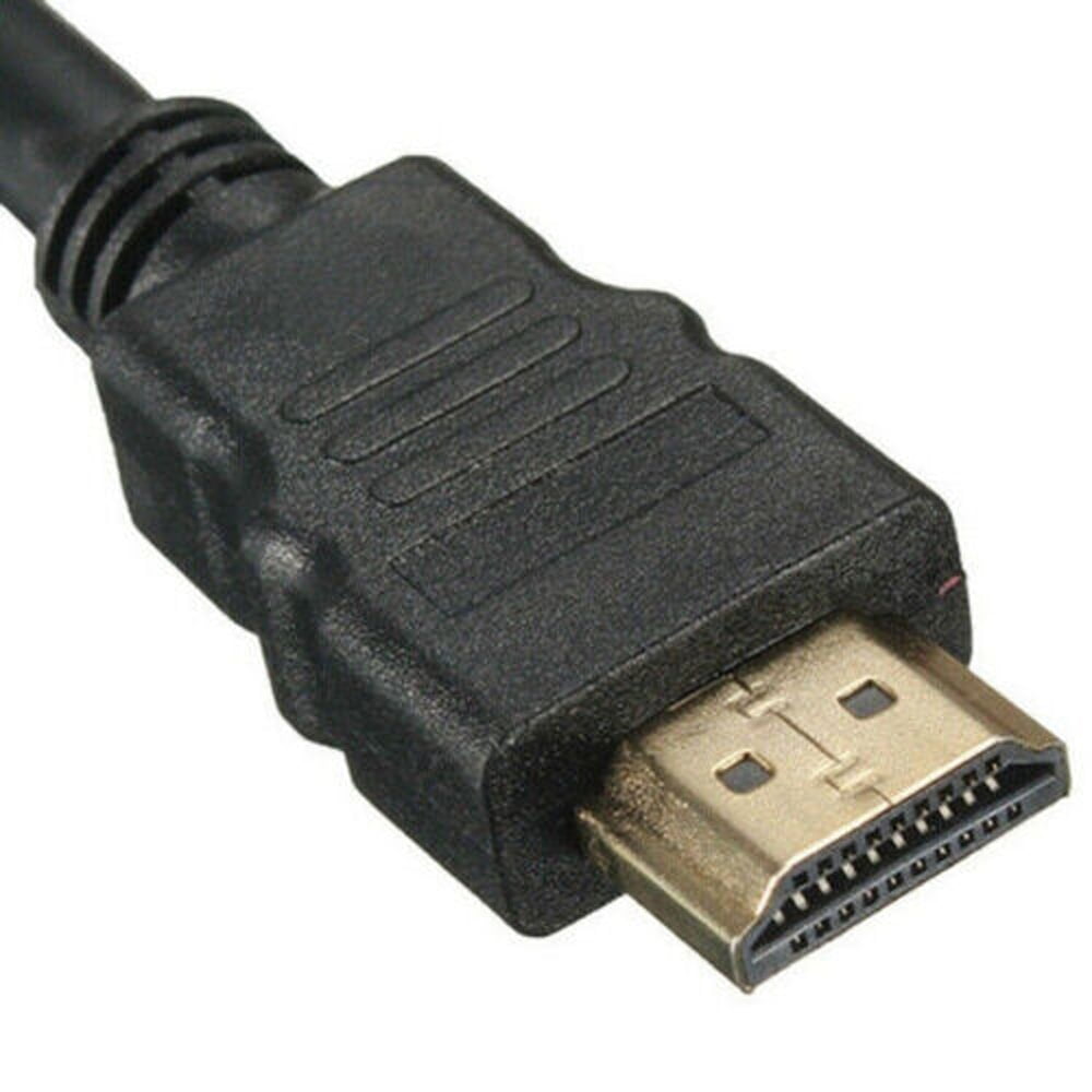 1.5m /5ft Video Cable HDMI to RCA Audio AV Adapter, Male M/M 3-RCA DVD HDMI 1080P for HDTV