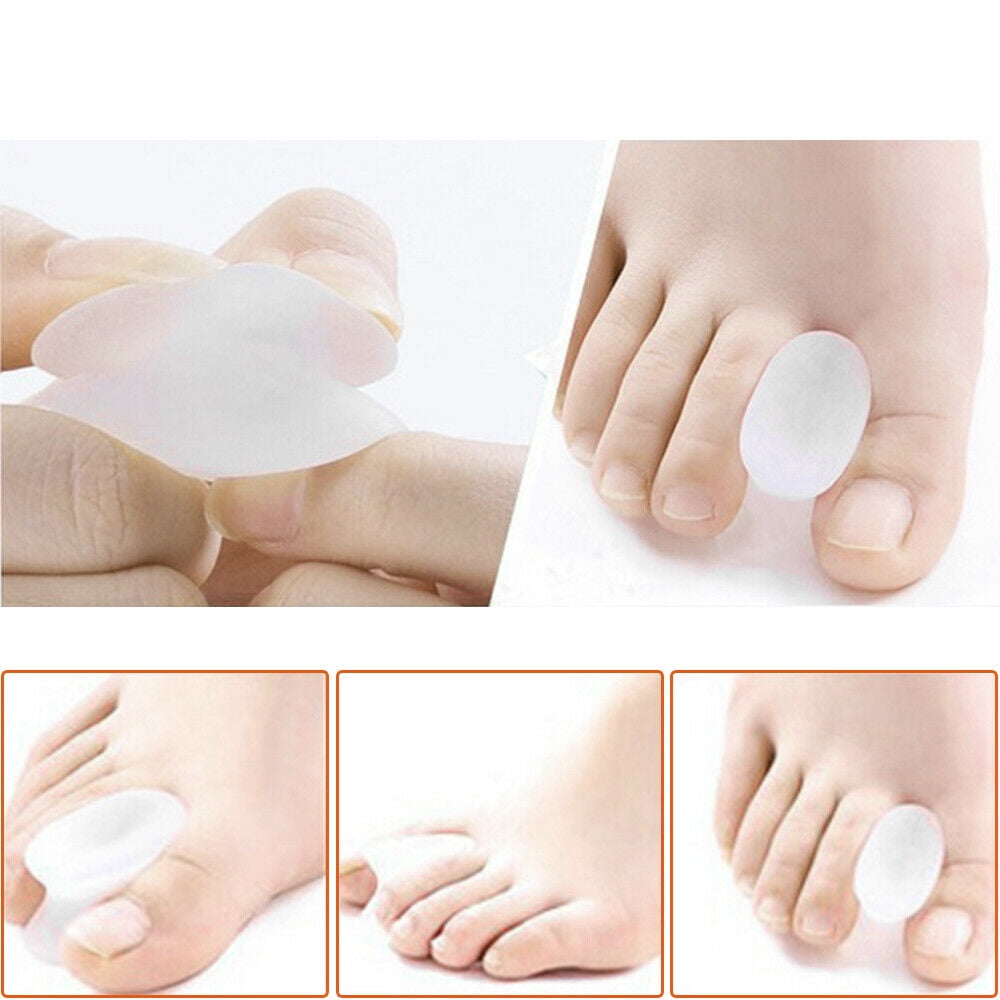 Onemayship Silicone Gel Toe Separator Orthotics Bunion Toes Spacer Pain Reliever 12Pcs