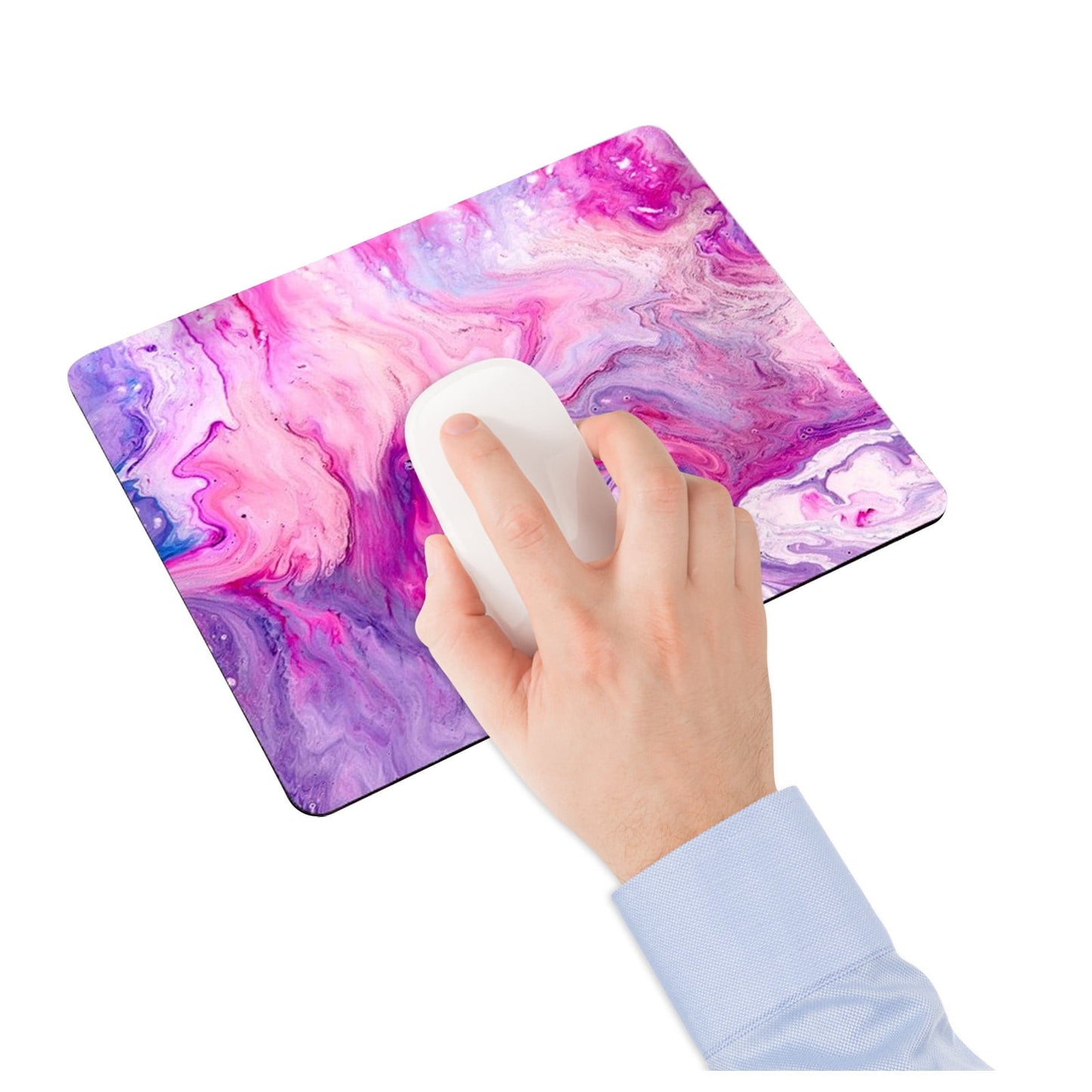GHSOHS Ergonomic Mouse Pad with Wrist Support Cute Cloud Shape Wrist Pad Memory Cotton Keyboard Hand Rest Non Slip Wrist Pad Non-Slip Mousepad for Computer Laptop E