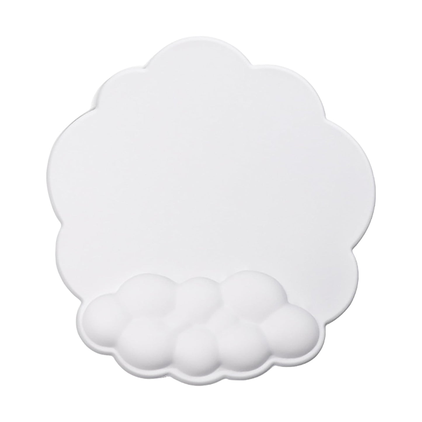GHSOHS Ergonomic Mouse Pad with Wrist Support Cute Cloud Shape Wrist Pad Memory Cotton Keyboard Hand Rest Non Slip Wrist Pad Non-Slip Mousepad for Computer Laptop G