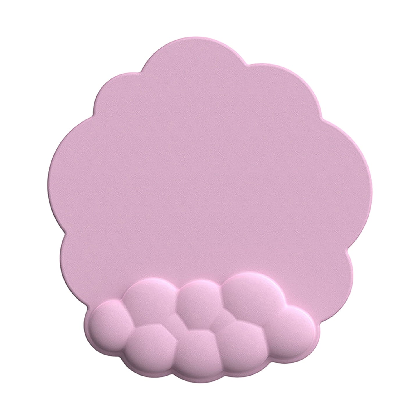 GHSOHS Ergonomic Mouse Pad with Wrist Support Cute Cloud Shape Wrist Pad Memory Cotton Keyboard Hand Rest Non Slip Wrist Pad Non-Slip Mousepad for Computer Laptop J