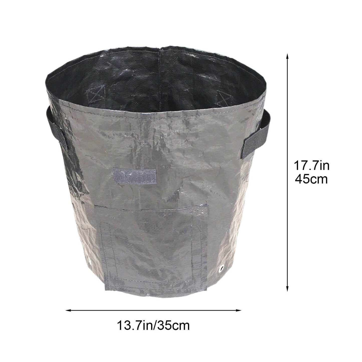 Suncoda Summer Savings 34x35cm Potato Grow Bag with Side Window & Handles 14" x 18" Orange#3