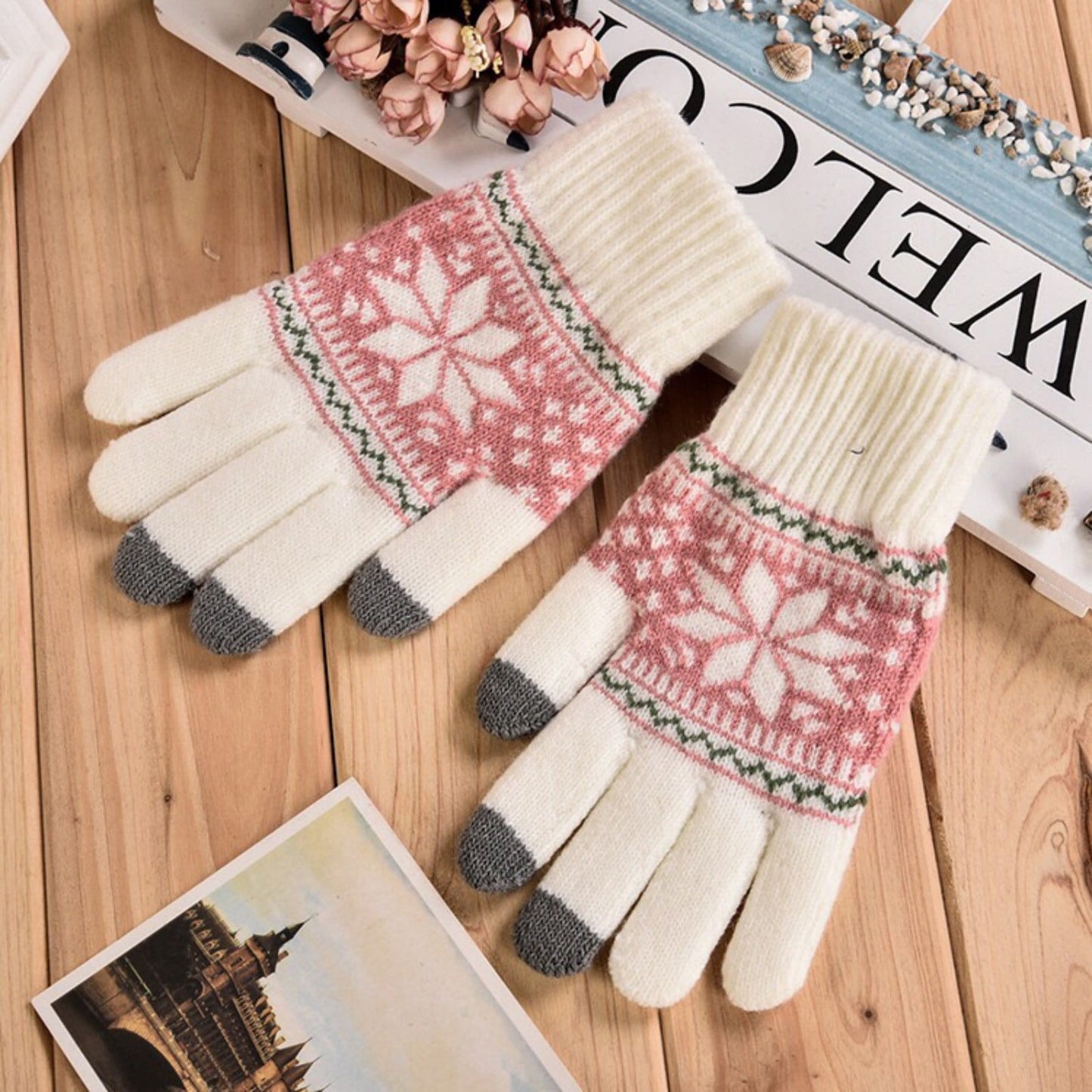 JWDX Gloves Clearance, Winter Gloves, Adult Women Men's Warm Gloves, Outdoor Ski Riding Gloves, Windproof and Fleece Gloves A