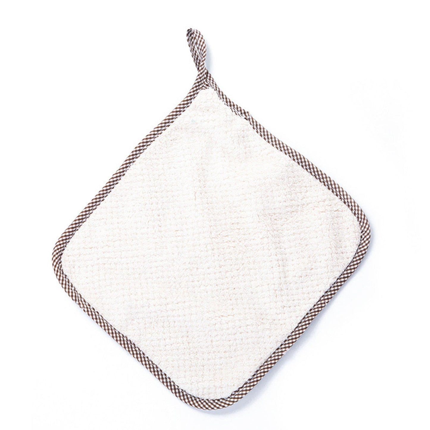 JWDX Wipes Clearance, 5Pcs Rag Dish Cloth Water Absorption Thickening Pot Washing Towel Table Home Kitchen Dishcloth Beige